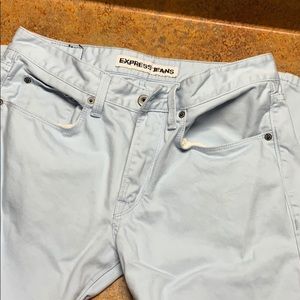 Light blue men’s express jeans